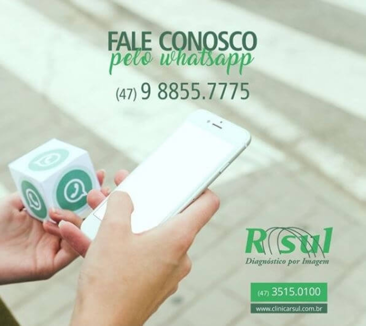 Contato via WhatsApp